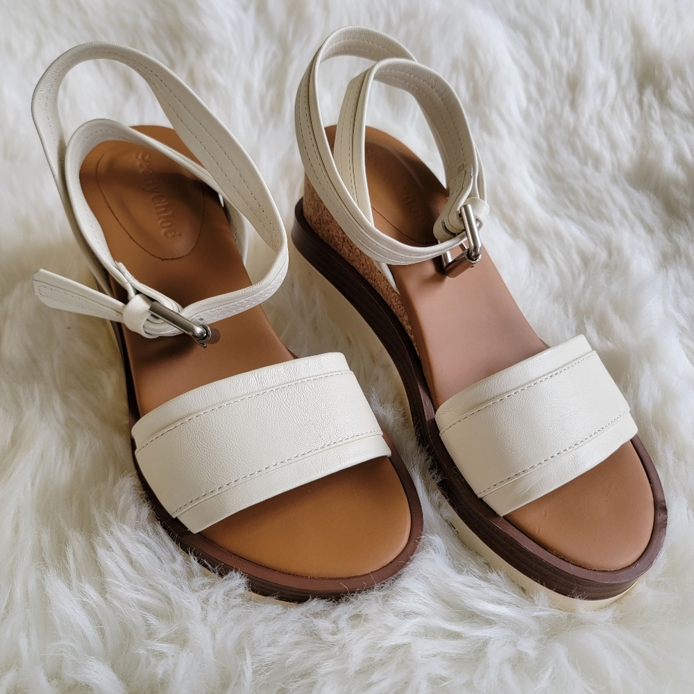 See By Chloe Leather Sandals